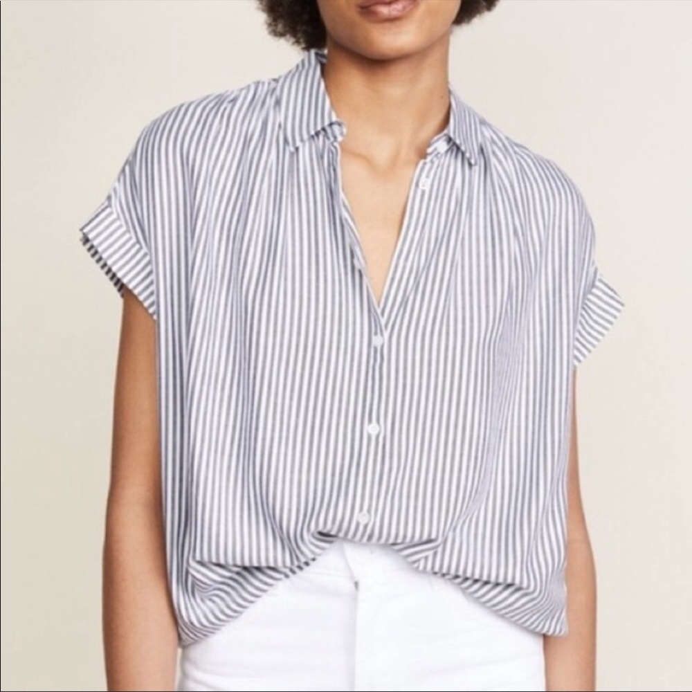 Madewell Central Shirt in Benton Stripe